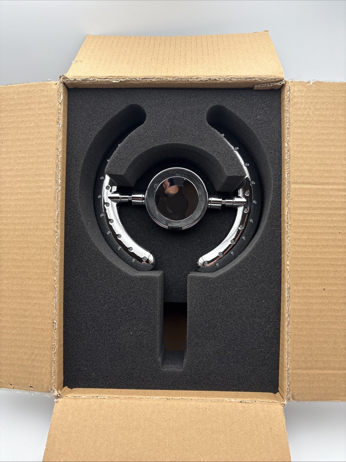 Homebliss Magnetic Shower Set: Hardware Incl, Assembly Instructions, Open Box gallery
