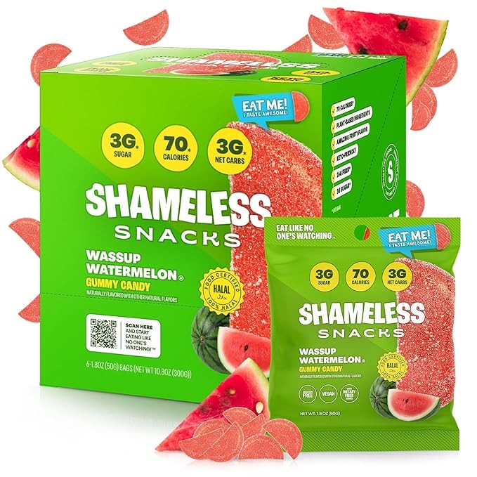 Shameless Snacks - Healthy Low Calorie Snacks, Low Carb Keto Gummies gallery