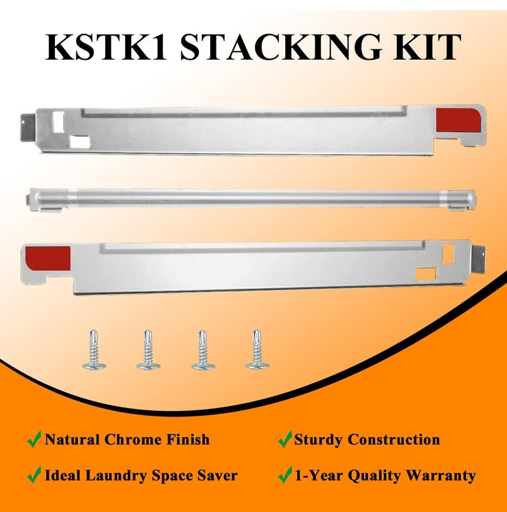 KSTK1 27-inch Laundry Stacking Kit Replacement for LG Washer & Dryer - Solid ... gallery