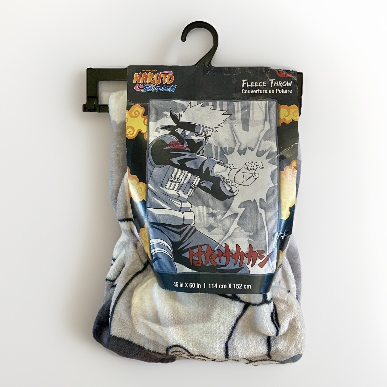 NARUTO SHIPPUDEN Kakashi Hatake Large Throw Blanket Anime 60 X 45 Inches gallery