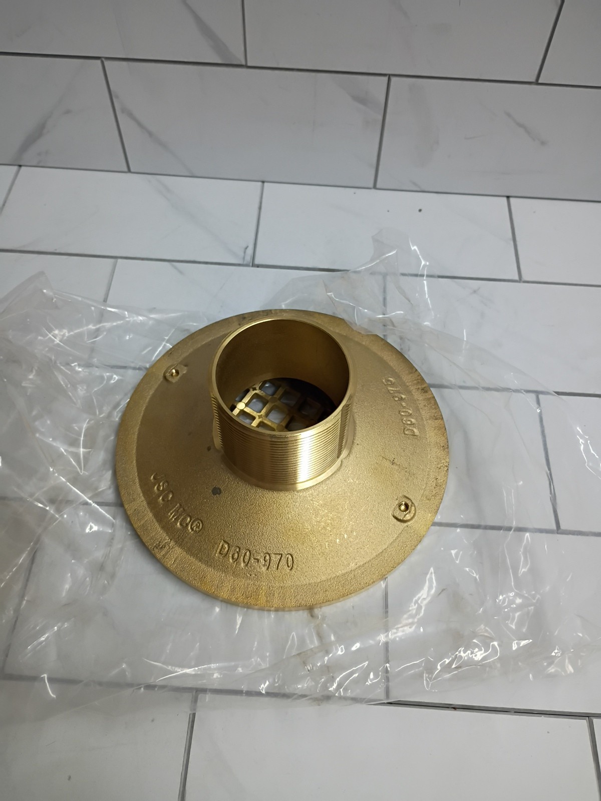 Jones Stephens D60975 2X6 PB SPUD & STRS DPT22 M/C - Brass New Open Box gallery