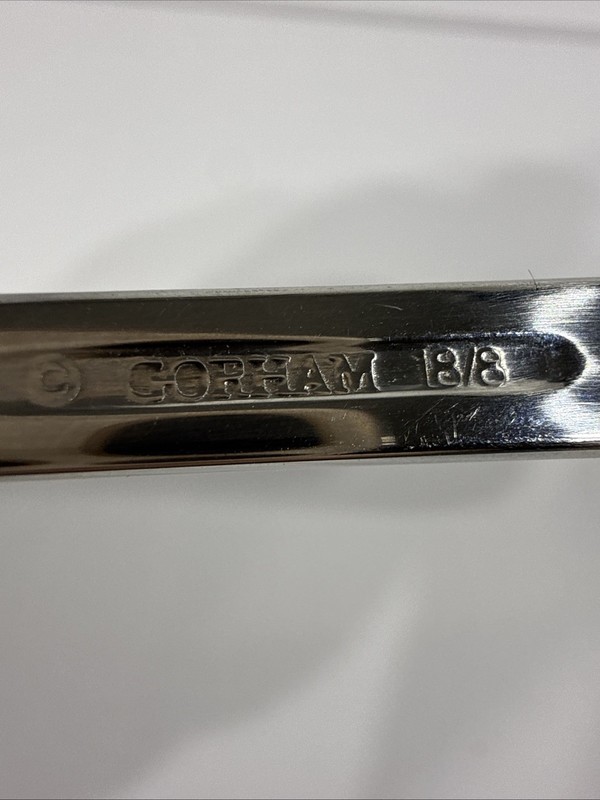 Gorham 18/8 Silver Plated Serving Spoon 12" gallery