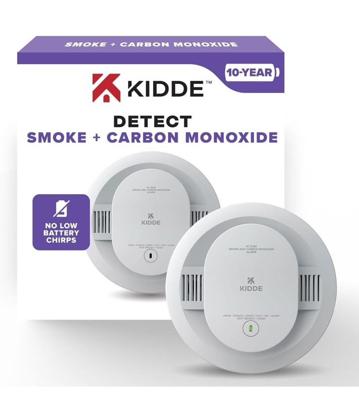 Kidde Smoke & Carbon Monoxide Detector, 10-Year Battery Powered gallery