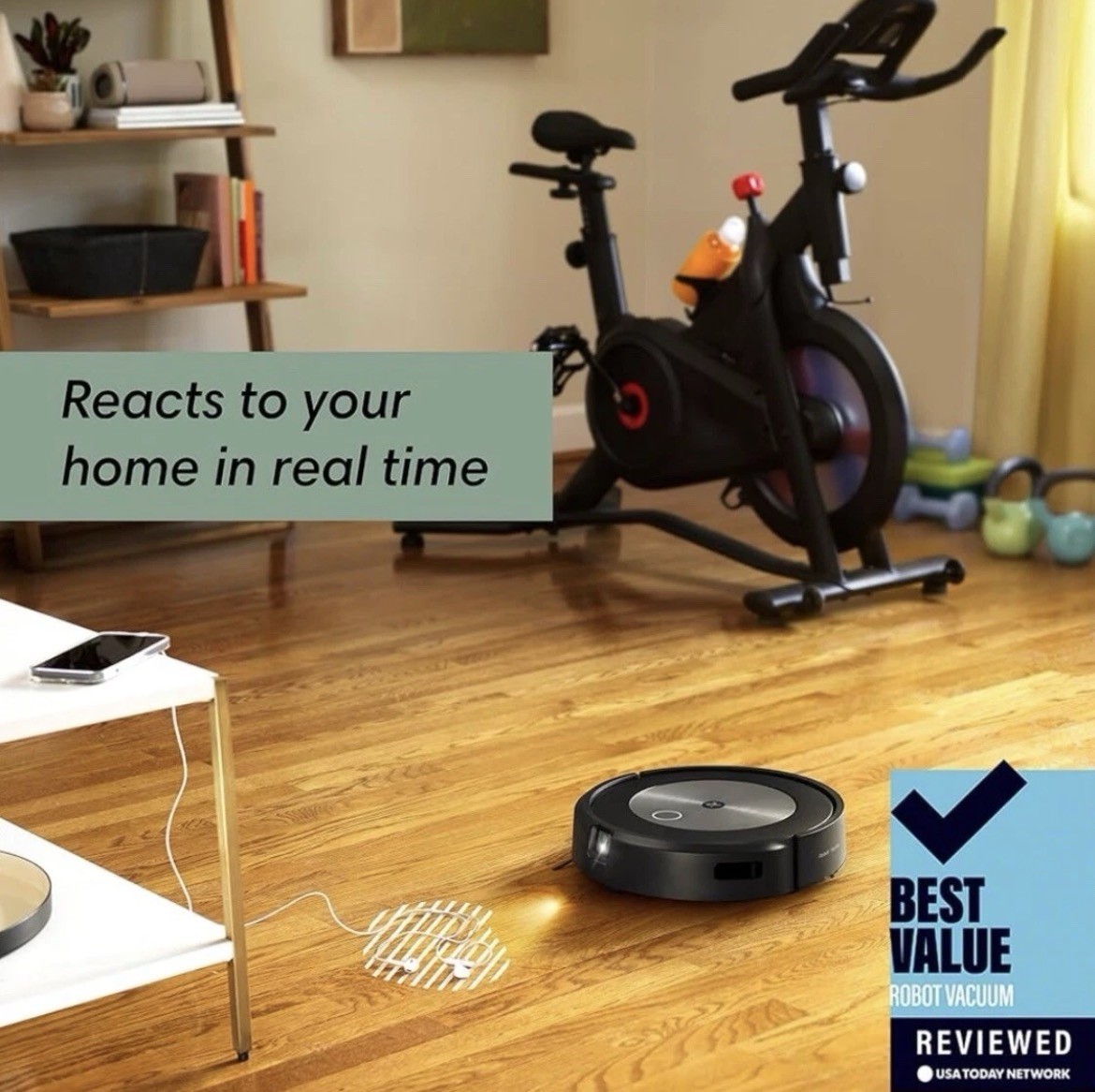iRobot Roomba i7 Robot Vacuum Cleaner - Black (i715020) - Openbox gallery