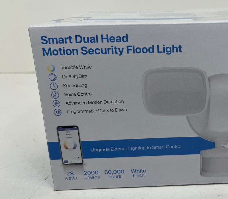 Feit Electric Smart Home Motion-Sensing LED White Security Floodlight gallery