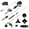 9 in 1 Multi-Functional Trimming Tool 4-Stroke with Pole Saw String Trimmer 38CC gallery