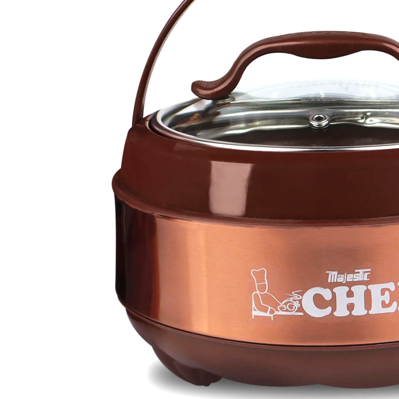 Bespoke Handmade (royal) Chef Stainless Steel Clarion Hot Pot With Glass Lid gallery