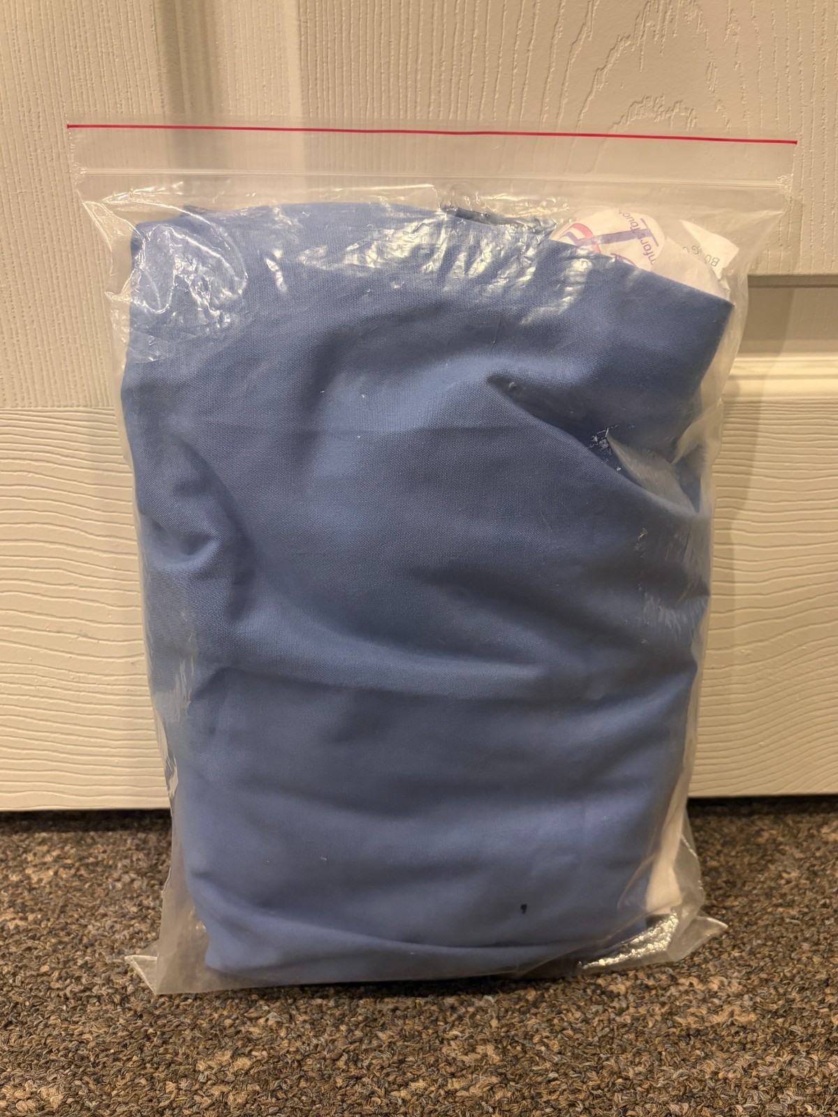 Comfort Touch #2450 Elevated Leg Wedge Cover 10” Blue COVER ONLY New gallery