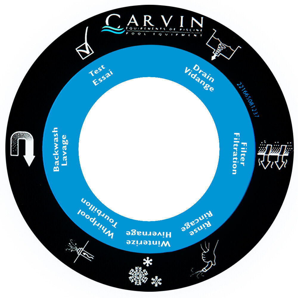 Carvin Laser Above Ground Swimming Pool Sand Filter w/ Valve - (Choose Model) gallery