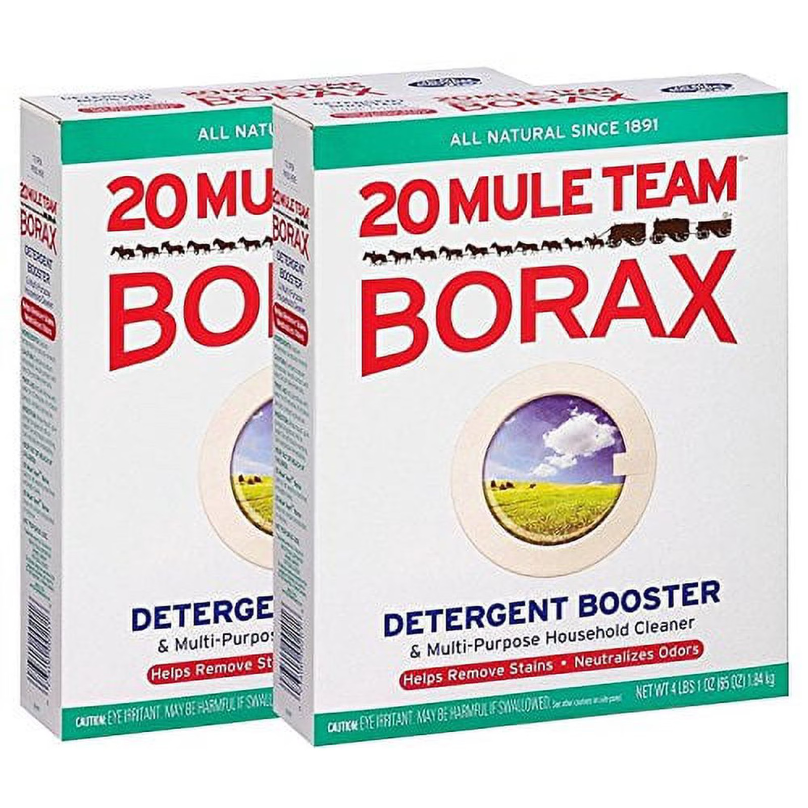 (2 PACK ) 20 Mule Team Detergent Booster - 65oz. gallery