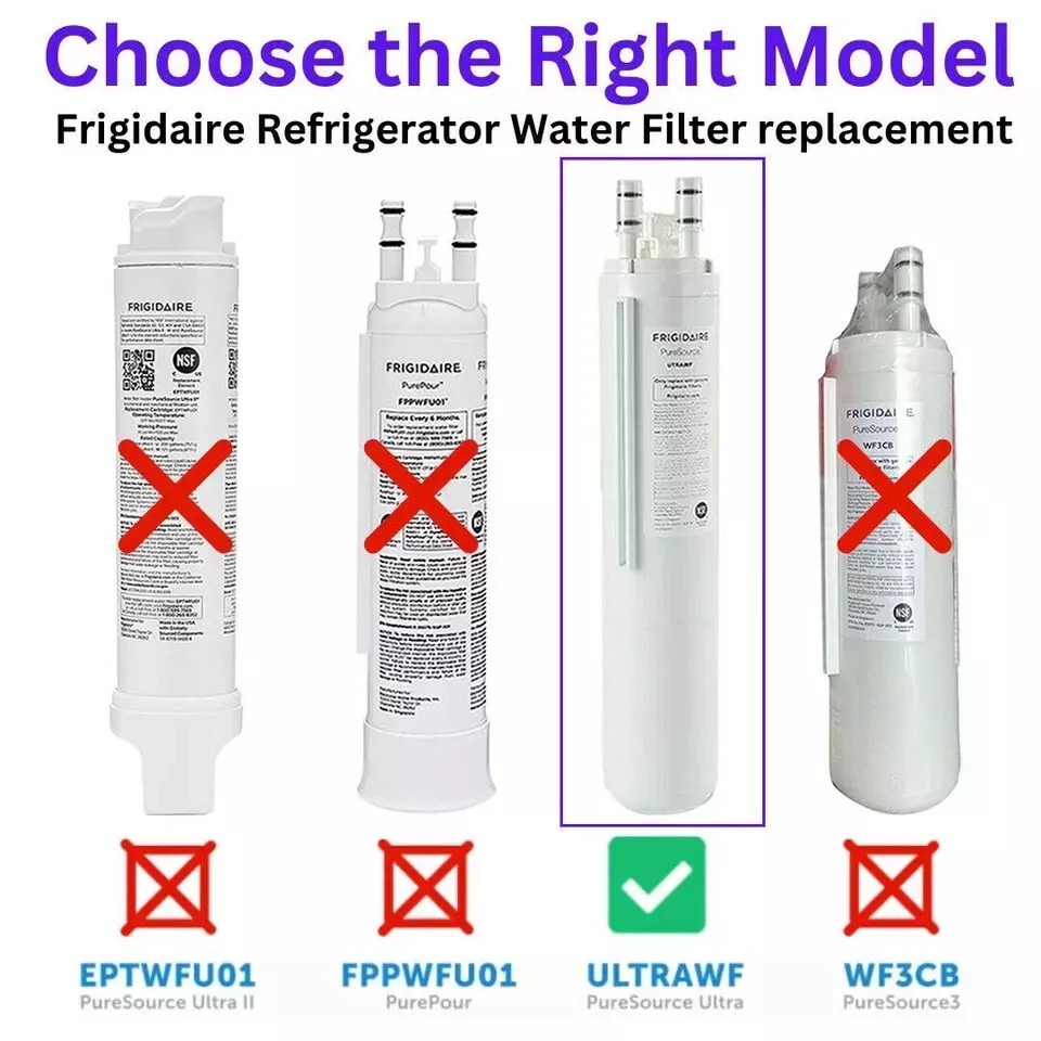 3 Pack Frigidaire ULTRAWF Pure Source Ultra Water Filter White Sealed NEW gallery