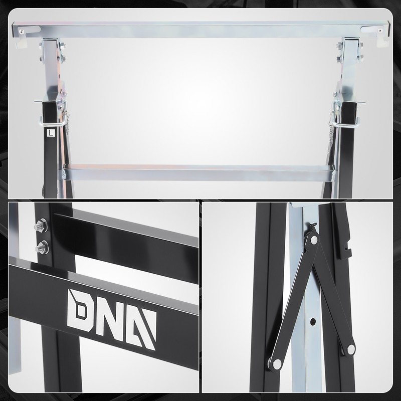 7-Speed Adjustable Height Foldable Metal Sawhorse Work Stand 440lbs. Capacity gallery