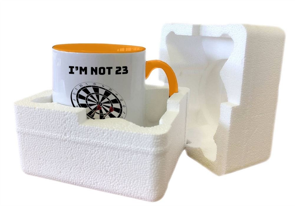 23rd Birthday Darts - Ceramic Mug - Years Old Gift Present Twenty Three 23 gallery