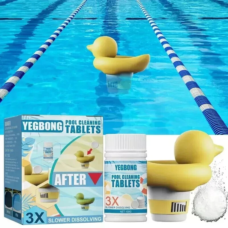 Yegbong pool cleaning tablet - 100pcs gallery