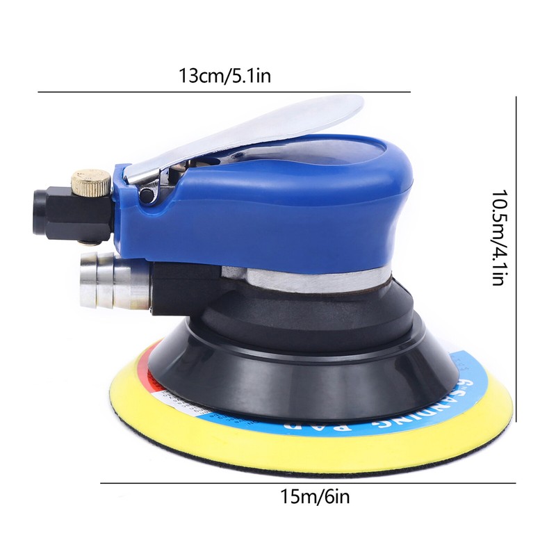 Random Orbital Sander 6inch Palm Sander 10000 PRM 90psi Sander 3 Lbs gallery