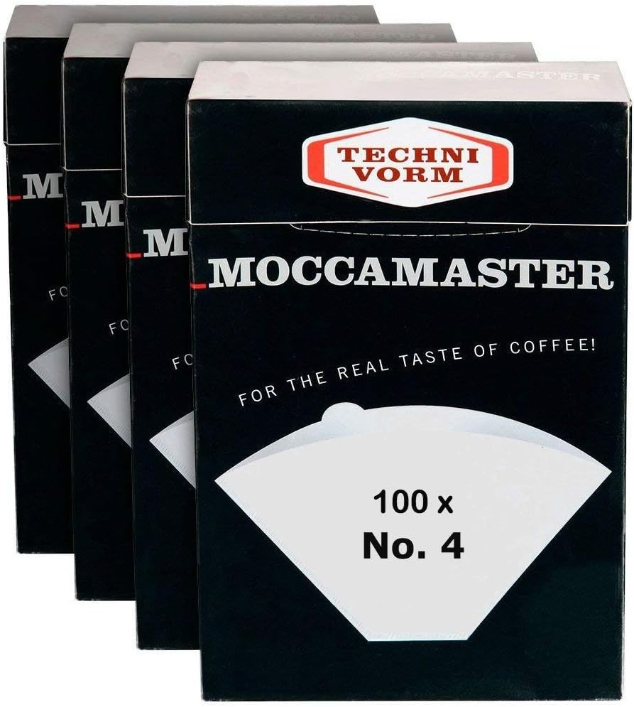 Moccamaster Technivorm 85022 Paper Filter No. 4 White | Pack of 4 Boxe gallery