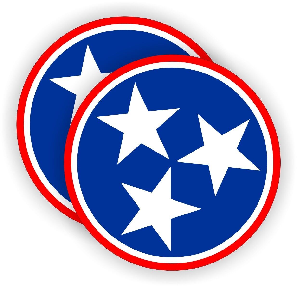 2 TENNESSEE Stars Hard Hat Sticker Decal gallery