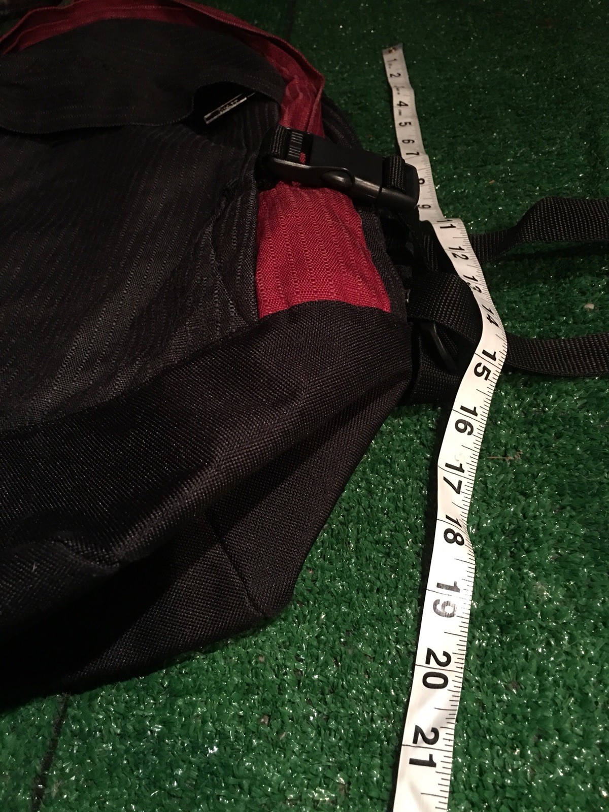 Lake & Trail Backpack Back Pack Black Gray red 4