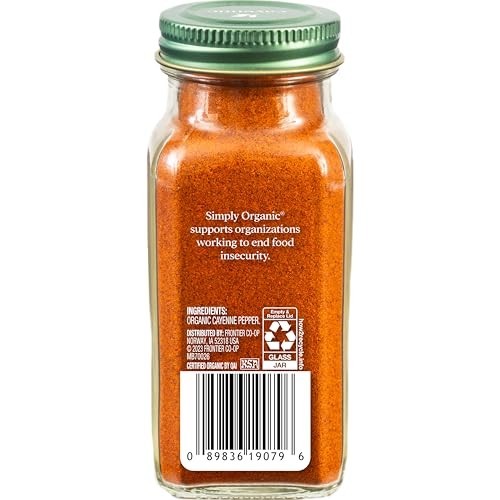 Cayenne Pepper, 2.50 Ounce, Pure, Organic Cayenne Peppers, No Gmo'S, Kosher Cert gallery