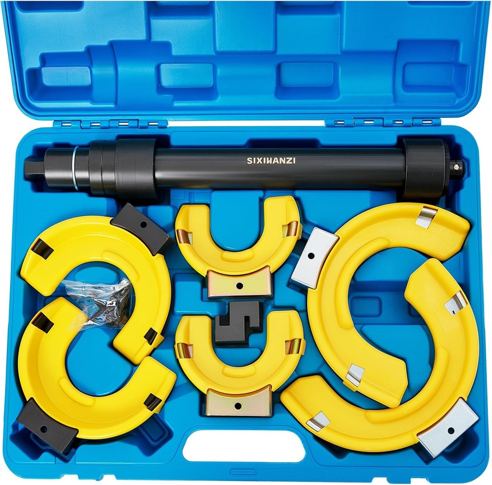 SIXIWANZI Spring Compressor Tool, Universal Coil Tool,...