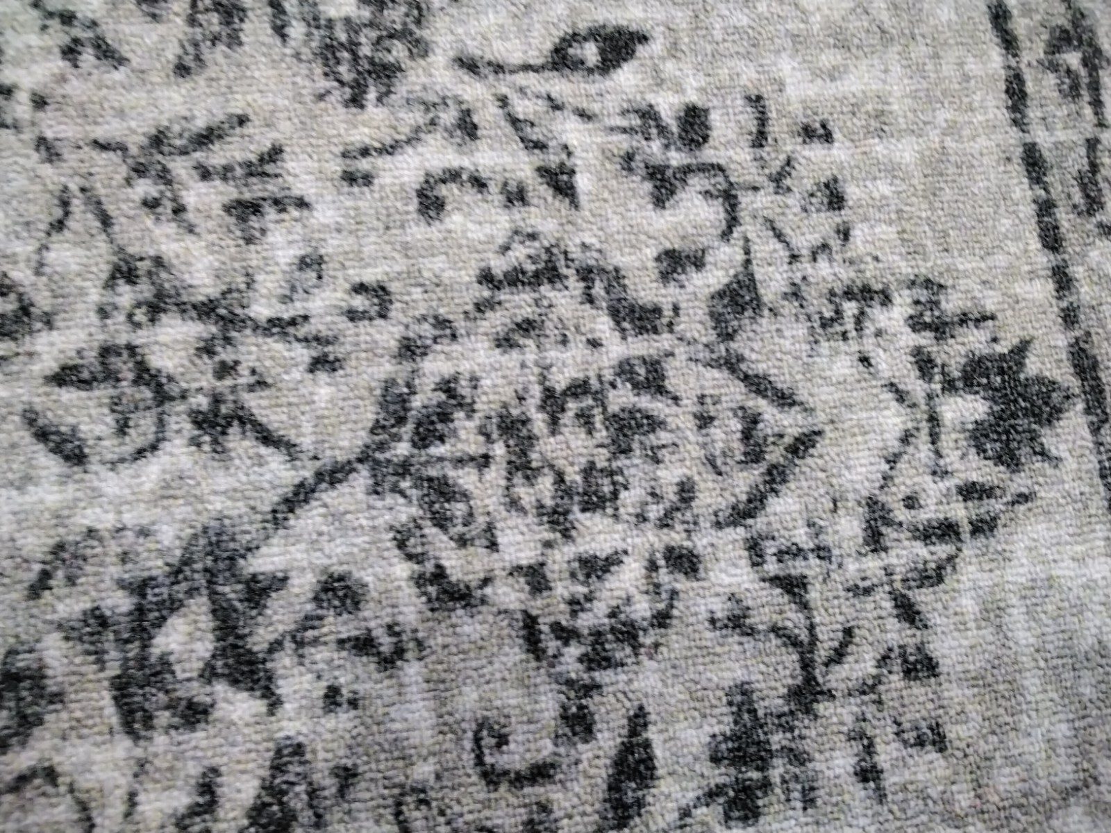 L GREY / D GREY 4'-4" x 6'-0" Back Stain Rug, Reduced Price 1172727377 JNY177F-4 gallery