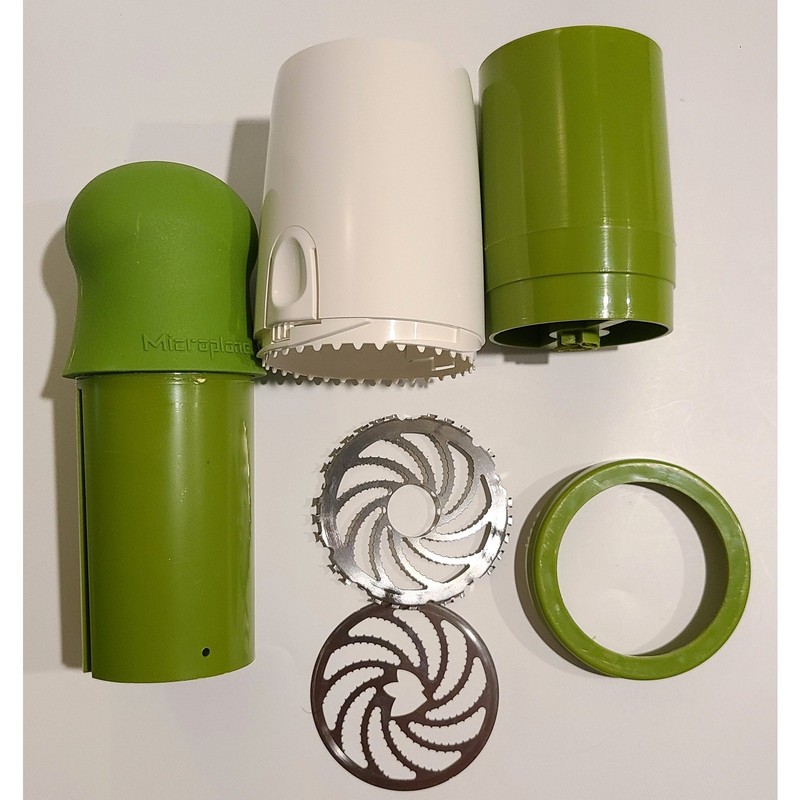 Microplane Kitchen Herb Spice Mill Chopper Mincer Classic All Plastic Model gallery