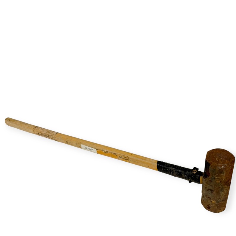 36 in Engineering Double Faced Hammer, Steel 7,5 in Head, Wood Handle gallery