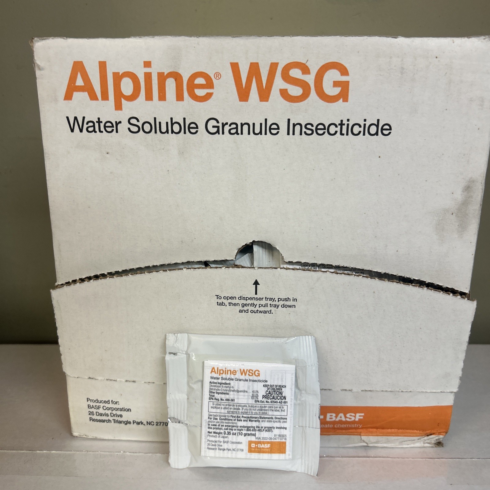 10 Gram Packet Alpine WSG Water Soluble Granule Insecticide Ants Scorpions Roach gallery