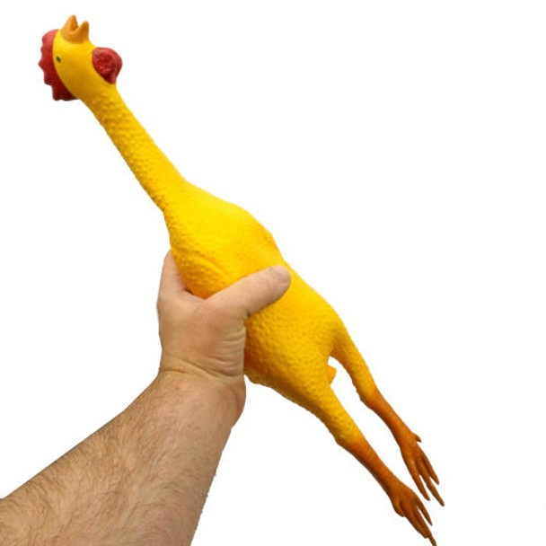DELUXE RUBBER CHICKEN - Classic Fun Gag Joke HIGH QUALITY Toy - Archie McPhee gallery