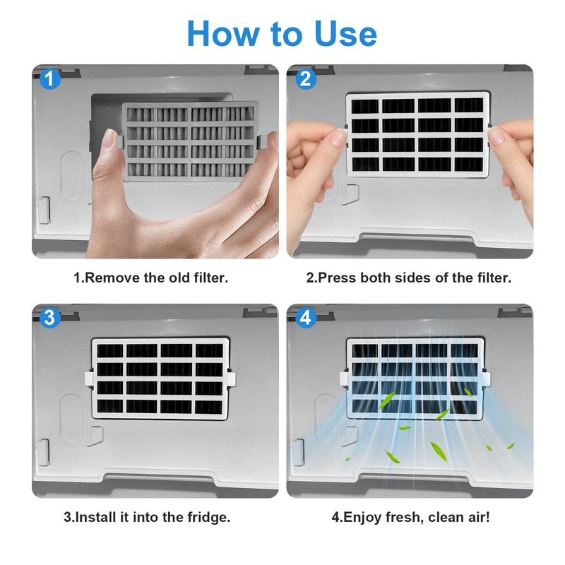 6x Replacement Air Filter for Whirlpool W10311524 AIR1 Fresh Flow Refrigerator gallery