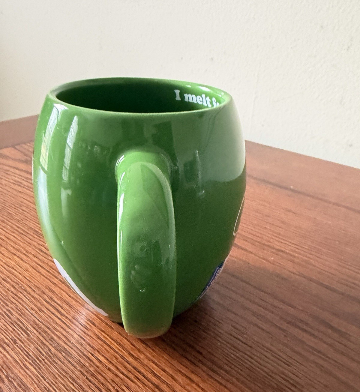2013 M & M's Green Character Coffee Mug, “I Melt For No One” F5 gallery