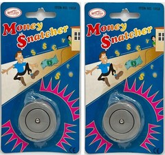 2PCs Fun Money Snatcher Trick Novelty Prank Magic Toy Jokes Party Gags US seller