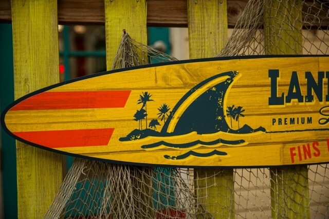 LandShark SurfBoard Sign gallery
