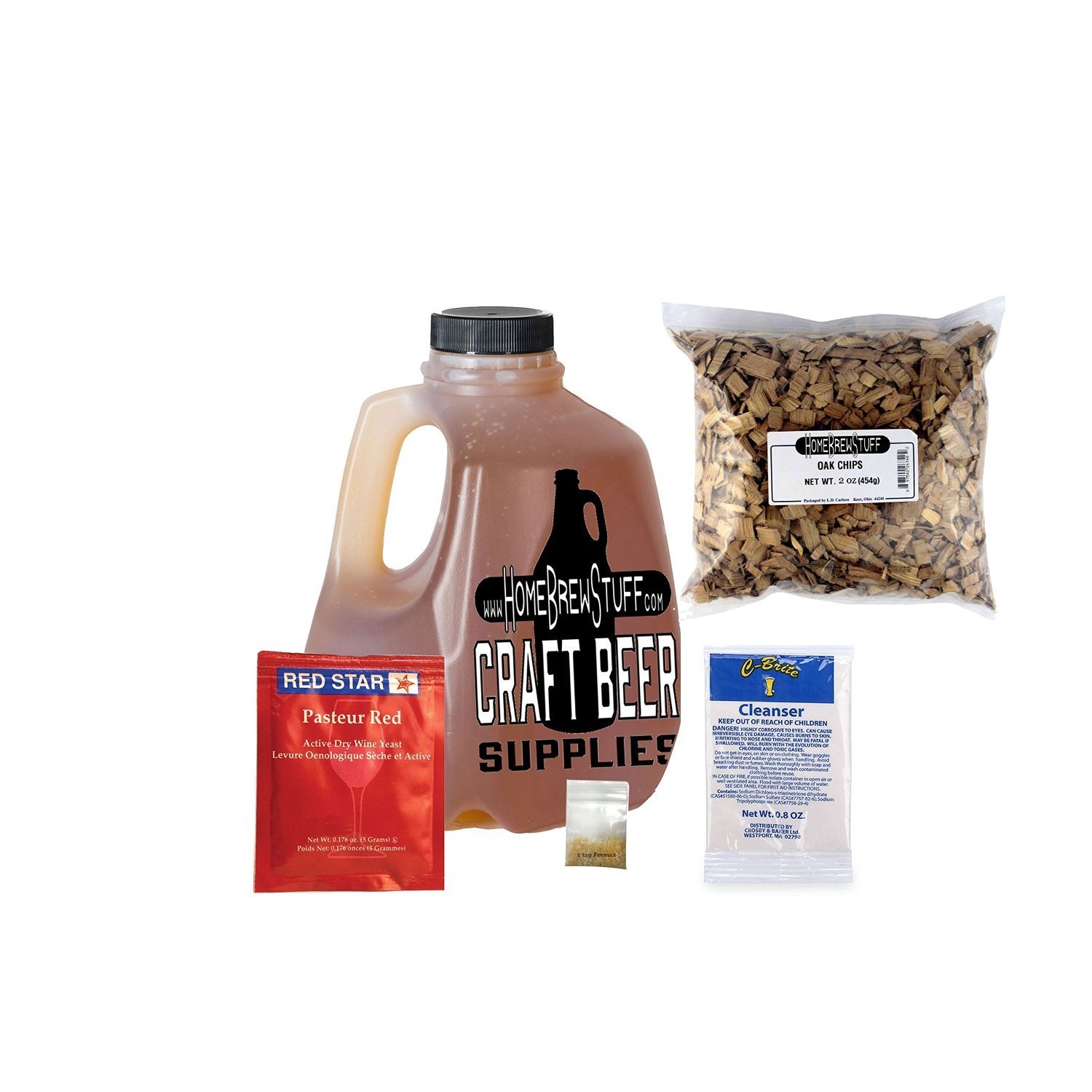 Oaked Mead Making Refill Kit 3 Lbs Honey Homebrew Recipe Yeast and Cleanser gallery