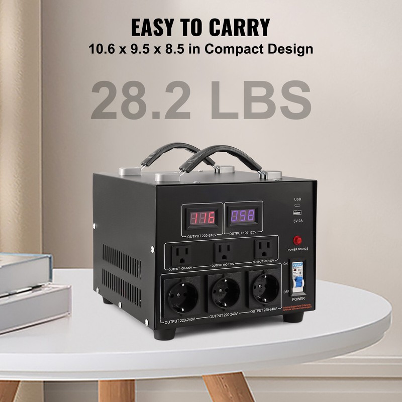 5000W Voltage Converter Transformer Step Up/Down 220V-110V /110V-220V CE gallery