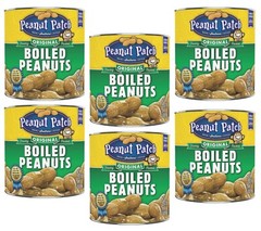 6 Cans Peanut Patch Original Canned Boiled Peanuts Gluten Free Size 27 oz 6-pck
