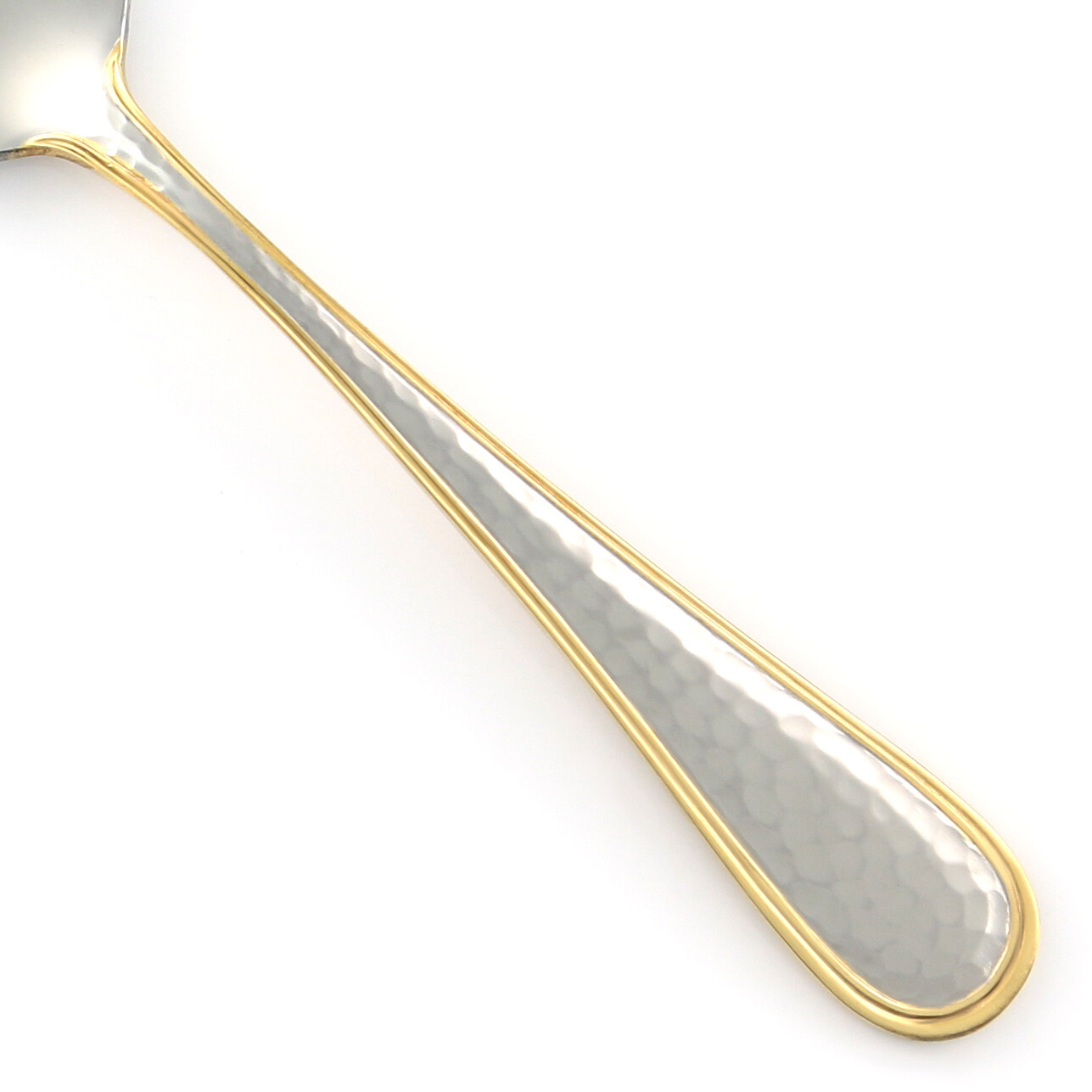 Reed & Barton DORADO GOLD Accent Stainless Hammered Silverware CHOICE Flatware gallery