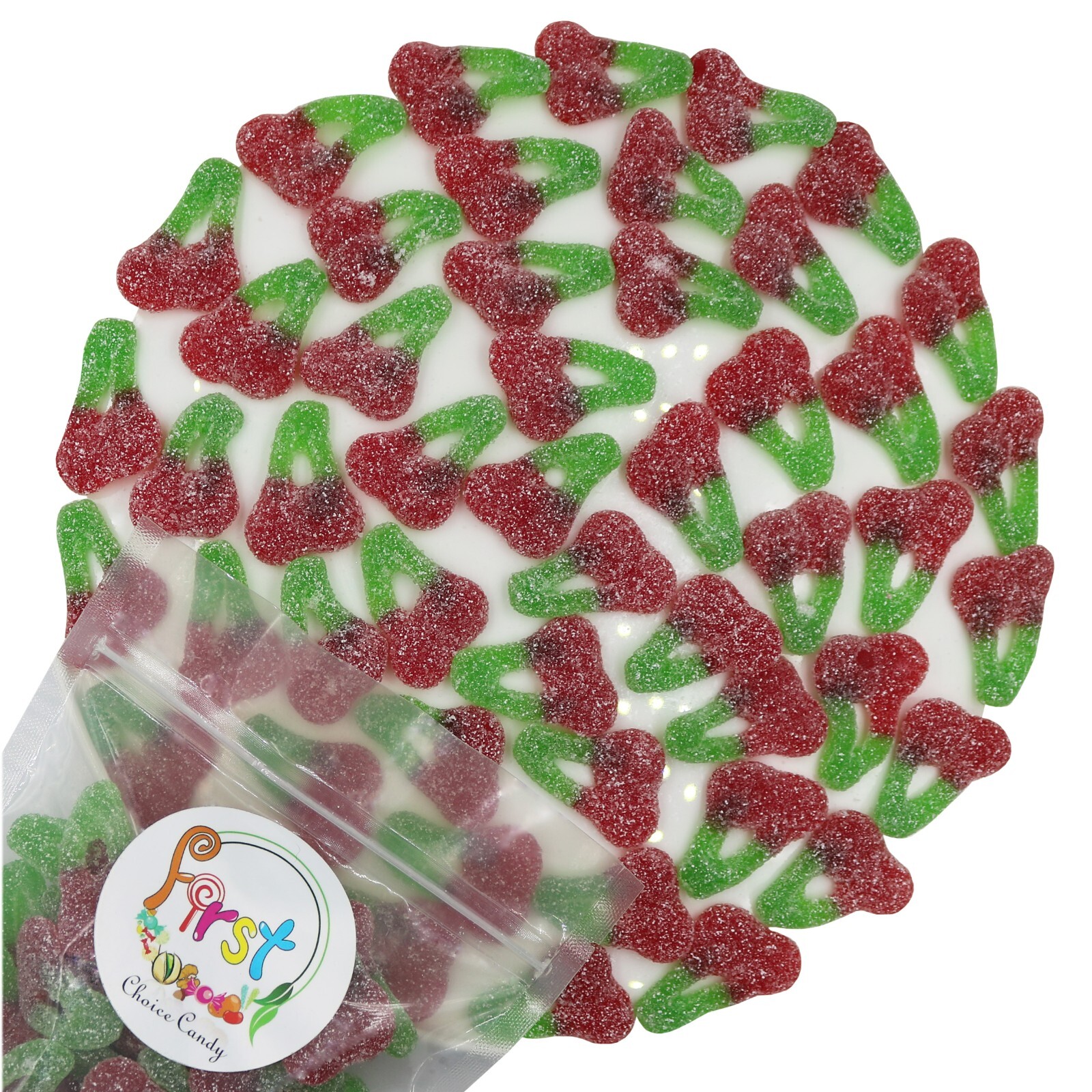 FirstChoiceCandy Sour Twin Cherries In A Resealable Bags gallery