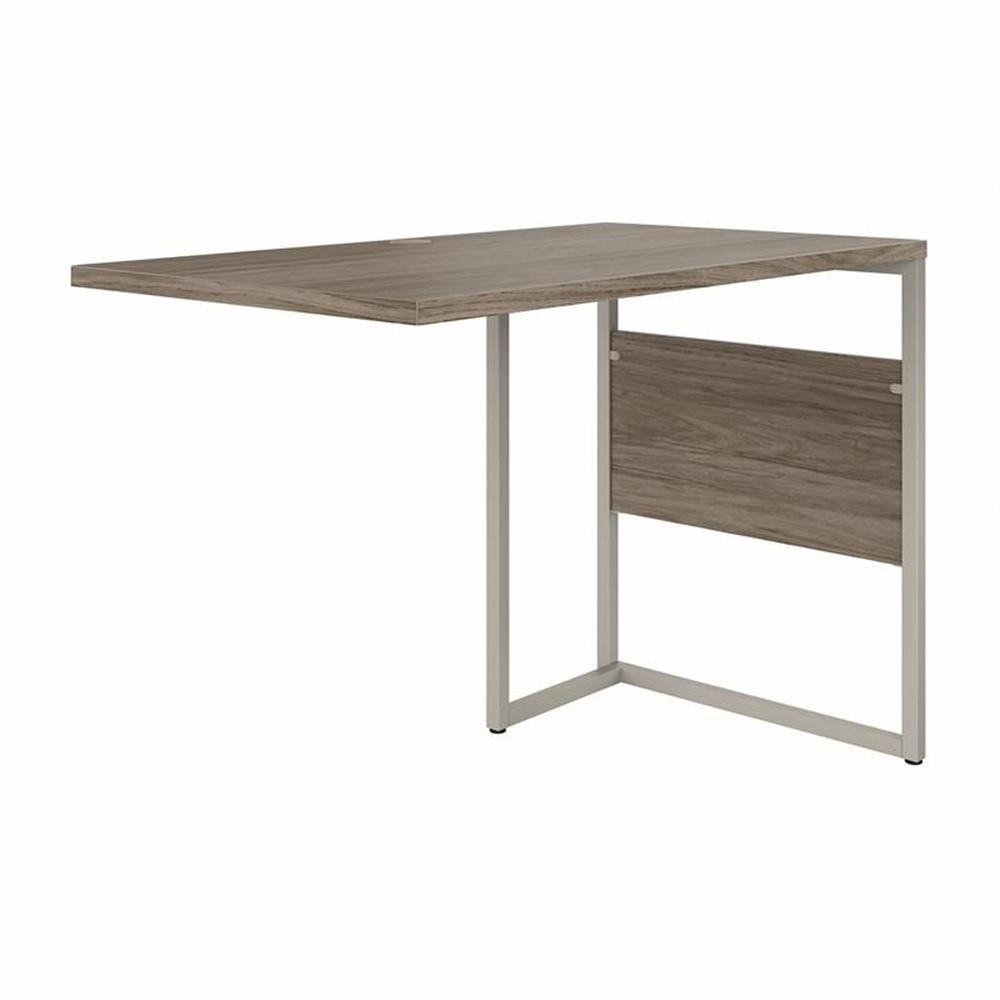 Pemberly Row 42W x 24D Desk Return/Bridge in Modern Hickory - Engineered Wood gallery