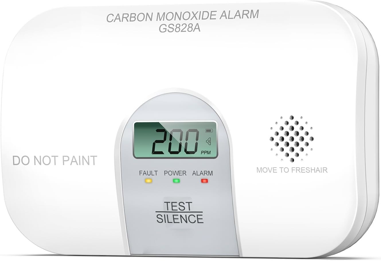 Siterwell Carbon Monoxide Detectors10 Year Product Life Portable LCD Travel gallery