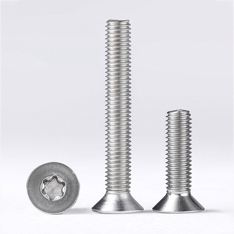 M1.4-M4 Torx Countersunk Machine Screws Flat Head Bolt A2 Stainless Steel Metric gallery