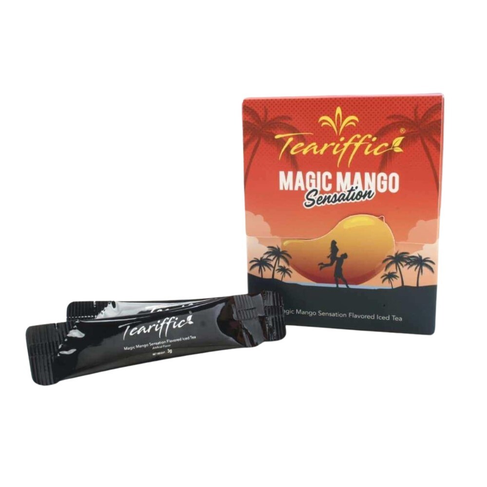 [Express Shipping] Teariffic Magic Mango Sense Herb Coffee Tea Boost Energy gallery