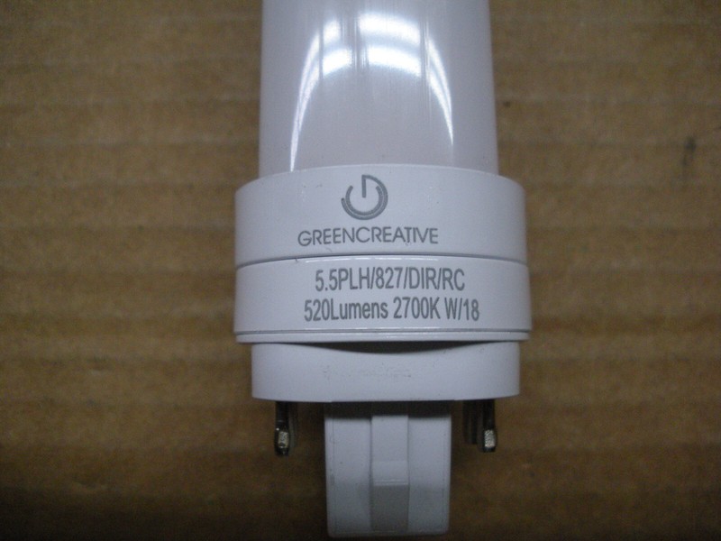 Green Creative LED 5.5w 4 pin direct replacement 13-18W lot of 3 20 lots horizon gallery