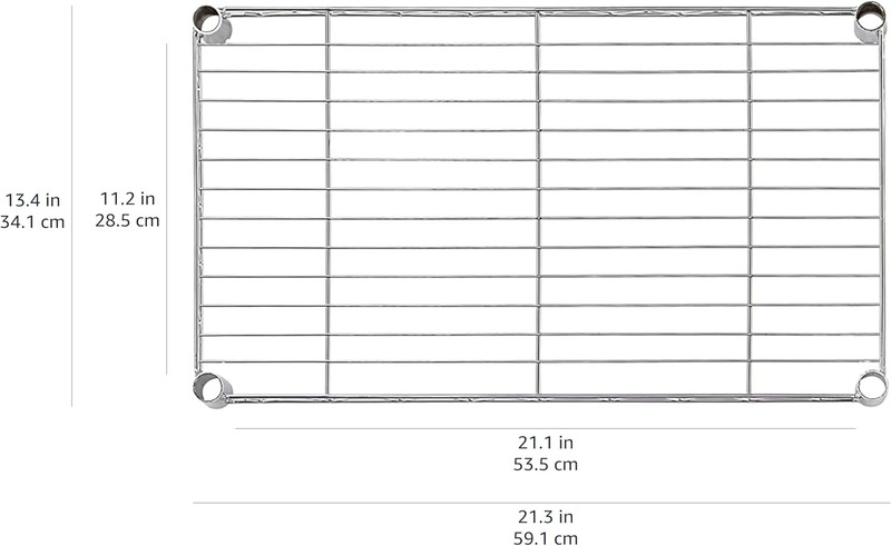 5-Shelf Adjustable Storage Shelving Unit for Garage, Steel Wire Rack, 200 Pound gallery
