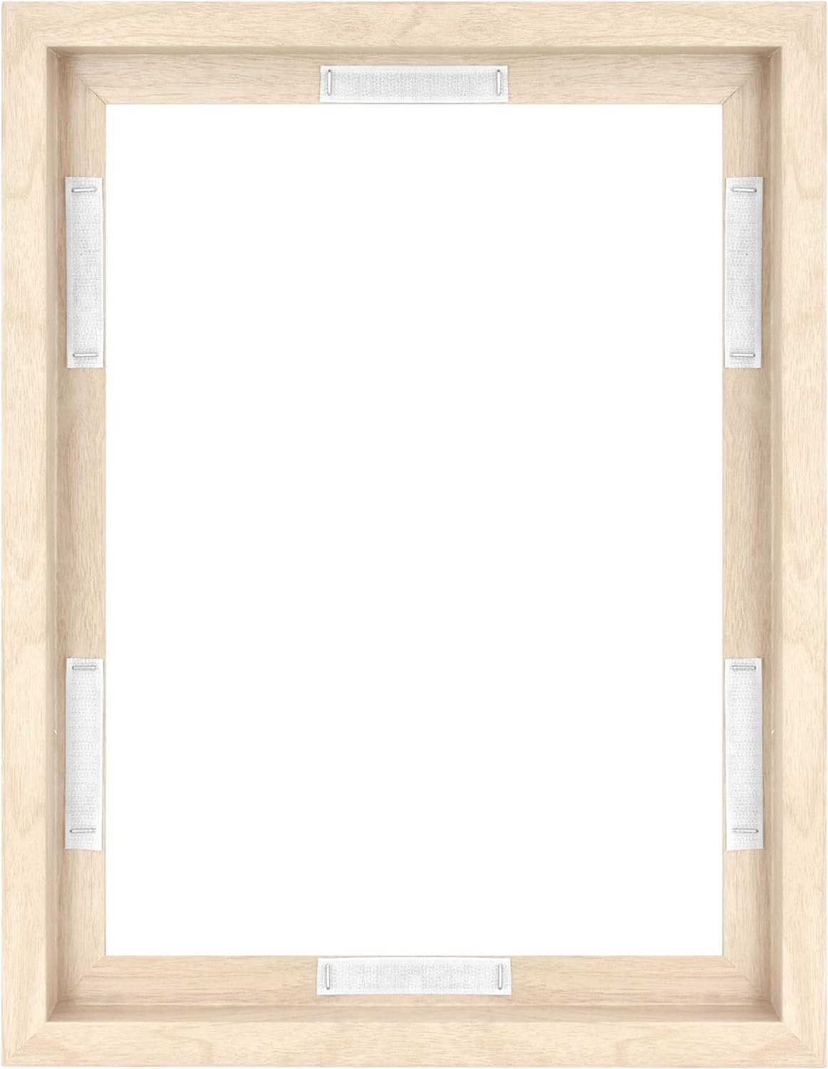 12x16 Canvas Float Frame Natural Woodgrain for Finished Canvases Vertical gallery