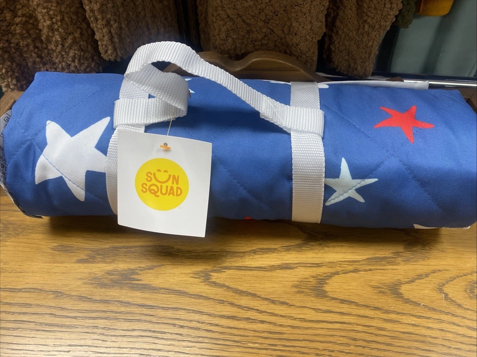60" X 72” Summertime Waterproof, Picnic Blanket - Sun Squad ￼ Brand New ￼ gallery