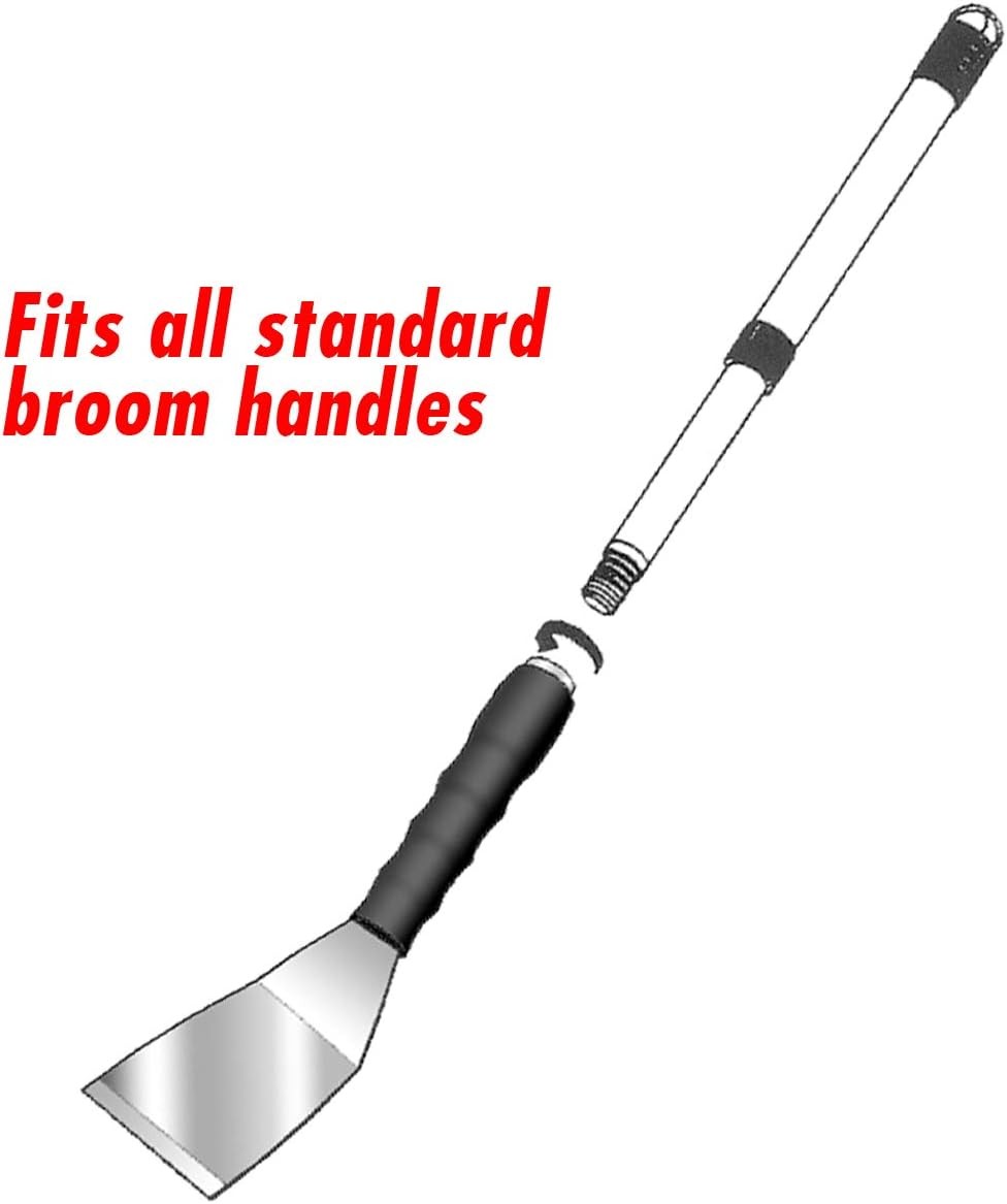 IVY Classic 23071 3" Bent Pole Scraper with Stainless Steel Blade, 1-Pack gallery