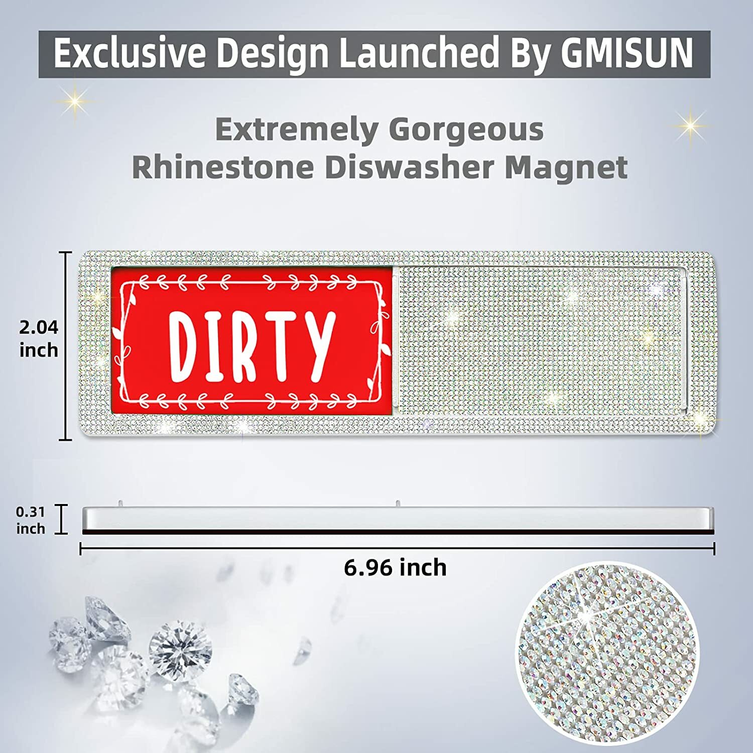 Dishwasher Magnet Clean Dirty Sign Indicator Exclusive Luxury Scratch-Free gallery