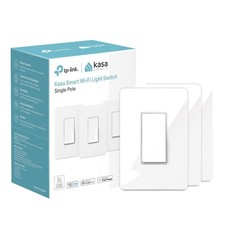 Automated Light Control Switch – 3 Pack, Voice & App Control, Safety Certified