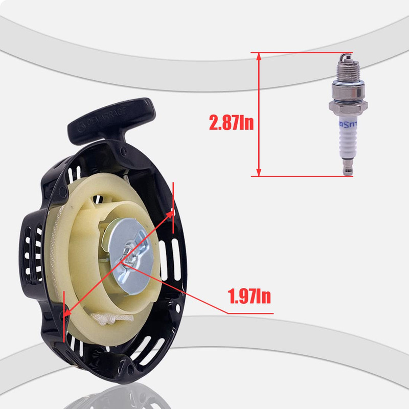 Pull Start Recoil Starter for Coleman CK100-S CT100U CC100X Mini Bike SK100 Go-K gallery